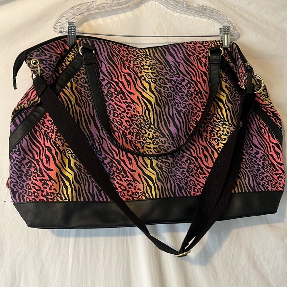 Rainbow overnight bag